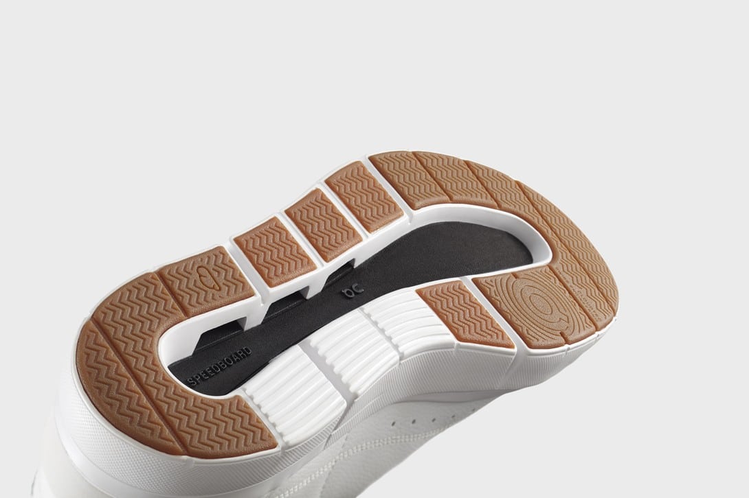 Bottom View of Roger Federer's New Sneakers