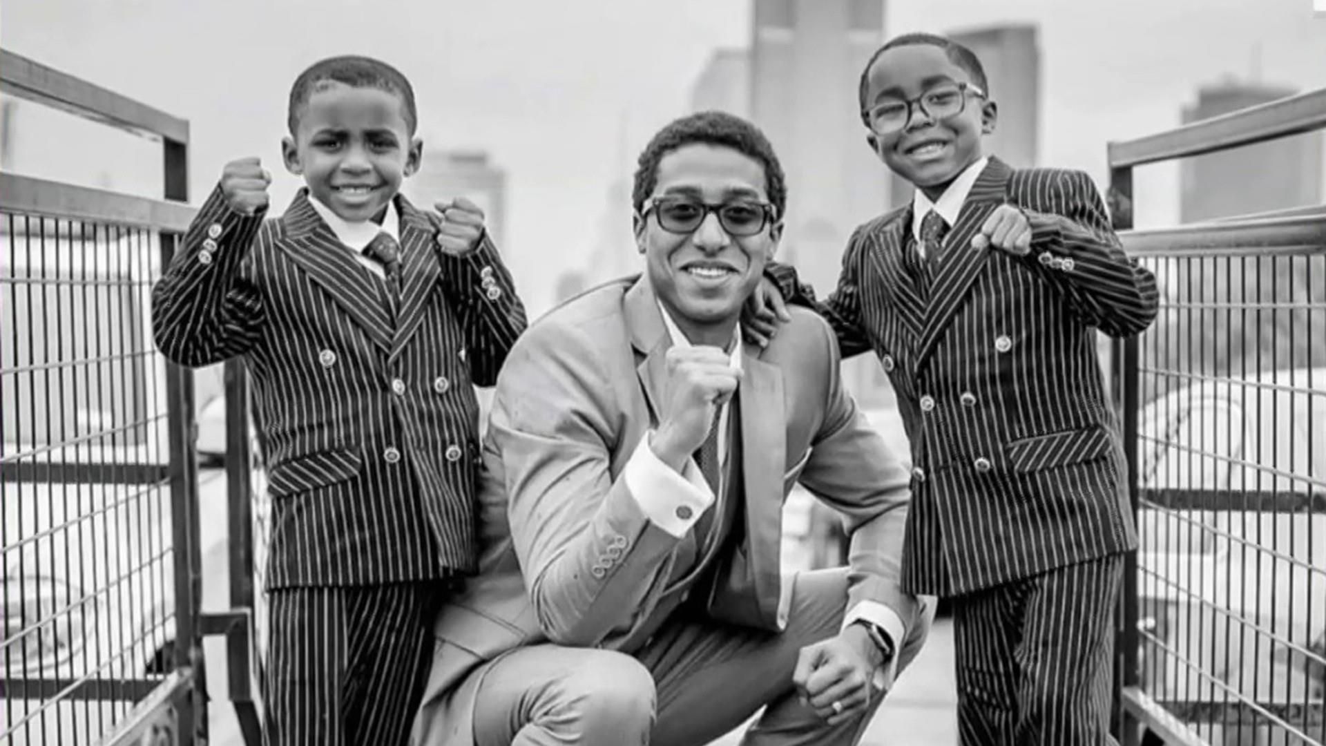 the Dad Gag founder with his kids