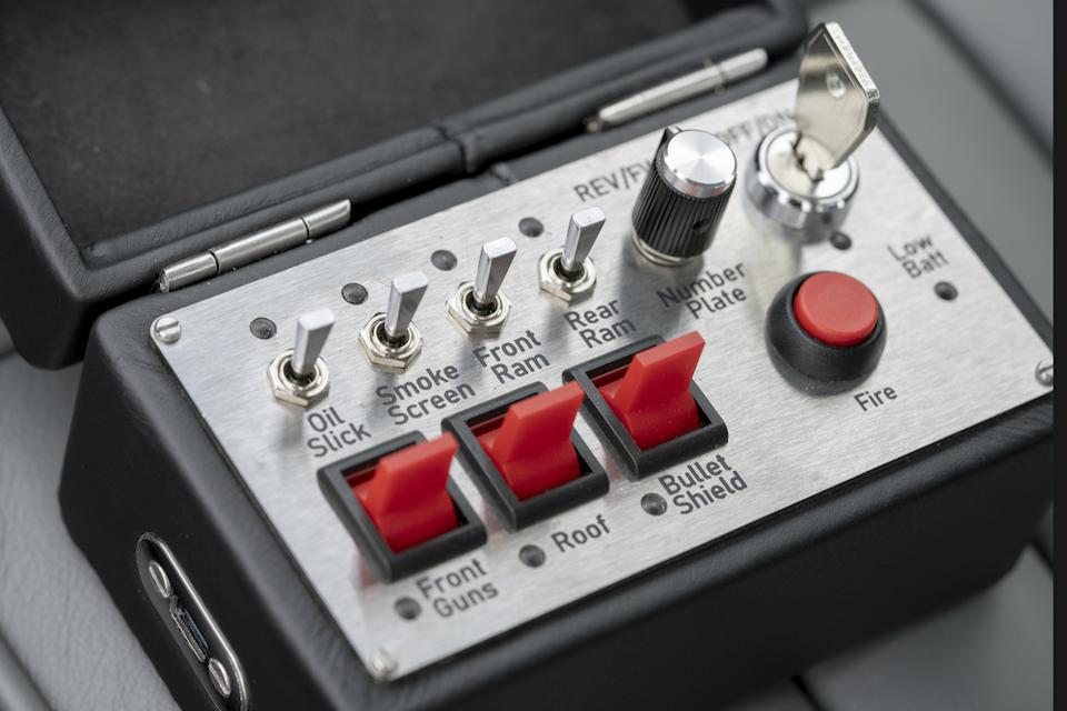 The control box for the DB5 gadgets